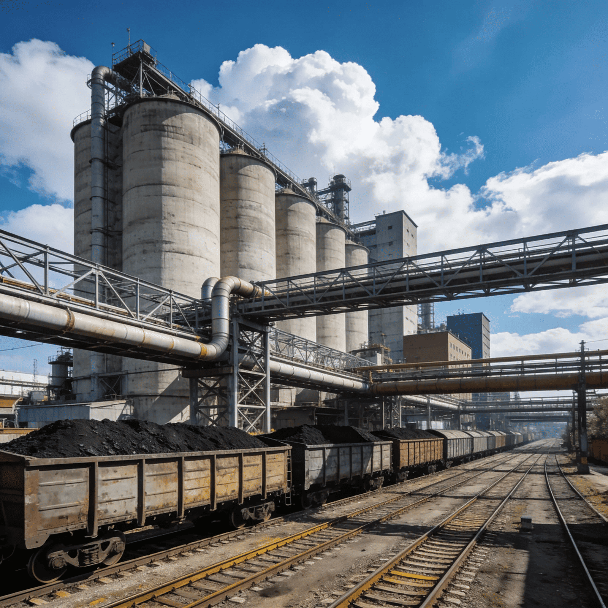 Система диспетчеризации коксохимического производства для металлургического холдинга